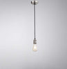 Lampadario-In-Metallo-Industrial-Clean-Cromo-Spazzolato-1-Luce-E27
