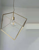 Lampadario-In-Metallo-Industrial-Cube-Oro-1-Luce-E27