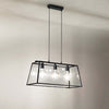 Lampadario-In-Metallo-Industrial-Teca-Nero-3-Luci-E27