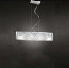 Lampadario-In-Metallo-Moderno-Fish-Cromo-4-Luci-E14