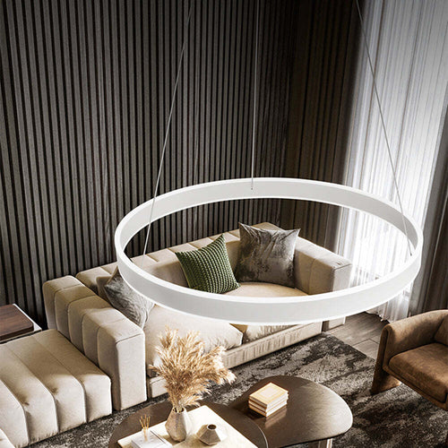 Lampadario-In-Metallo-Moderno-Kirko-Bianco-Led-Grande