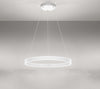 Lampadario-In-Metallo-Moderno-Kirko-Bianco-Led-Grande