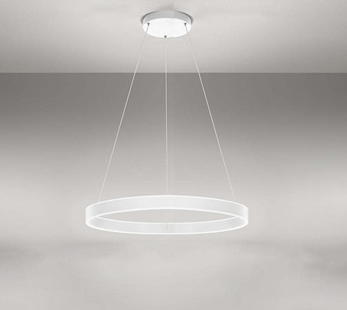 Lampadario-In-Metallo-Moderno-Kirko-Bianco-Led-Grande