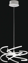 Lampadario-In-Metallo-Moderno-Nest-Bianco-Led-Luce-Naturale-Piccolo