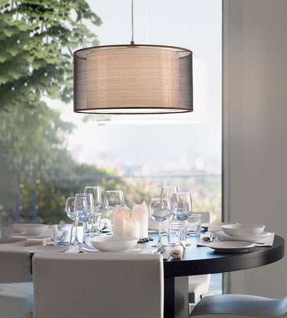 Lampadario-In-Metallo-Moderno-Sirco-Hotel-Cromo-Marrone-1-Luce-E27