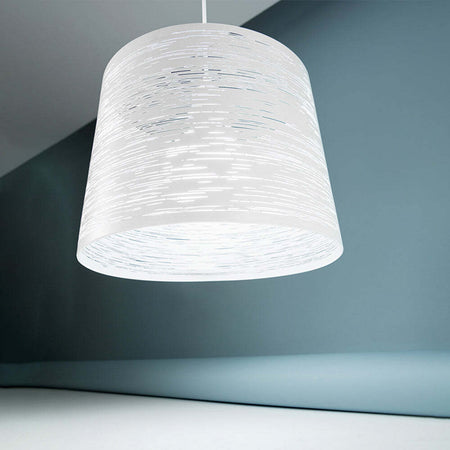 Lampadario-In-Metallo-Moderno-Slot-Bianco-1-Luce-E27