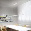 Lampadario-In-Metallo-Moderno-Sway-Bianco-2-Luci