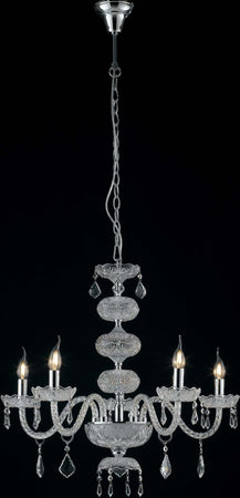 Lampadario Incanto Cromo 5Xe14 69X79Cm Illuminazione/Illuminazione per interni/Lampadari lampade a sospensione e plafoniere/Lampadari Led Mall Home - Napoli, Commerciovirtuoso.it