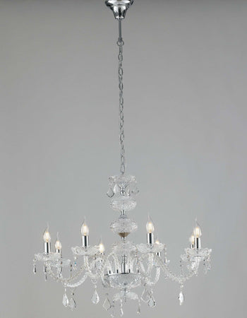 Lampadario Incanto Cromo 8Xe14 83X79Cm Illuminazione/Illuminazione per interni/Lampadari lampade a sospensione e plafoniere/Lampadari Led Mall Home - Napoli, Commerciovirtuoso.it