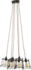 Lampadario Indust Stick 6 Luci Cm 16X16X16 (Singolo) Illuminazione/Illuminazione per interni/Lampadari lampade a sospensione e plafoniere/Lampadari Led Mall Home - Napoli, Commerciovirtuoso.it