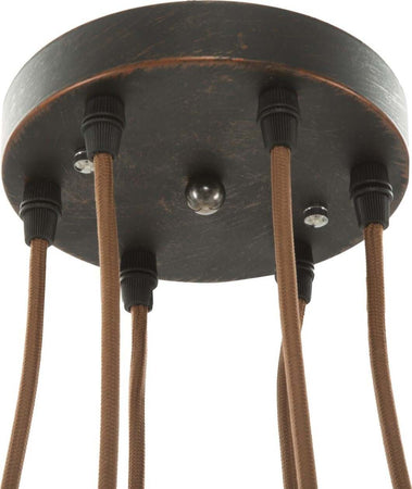 Lampadario Indust Stick 6 Luci Cm 16X16X16 (Singolo) Illuminazione/Illuminazione per interni/Lampadari lampade a sospensione e plafoniere/Lampadari Led Mall Home - Napoli, Commerciovirtuoso.it