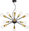 Lampadario-Industrial---Minimal-Jackson-Metallo-Nero-12-Luci