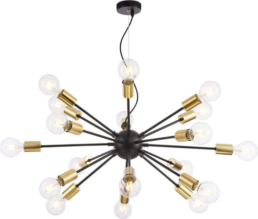 Lampadario-Industrial---Minimal-Jackson-Metallo-Nero-18-Luci