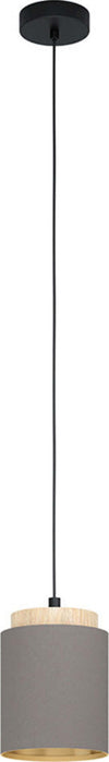 Lampadario-Industrial-Albariza-1-Luce-Metallo-Nero-E-Marrone