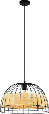 Lampadario-Industrial-Anwick-1-Luce-Metallo-Nero