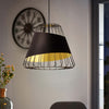 Lampadario-Industrial-Austell-1-Luce-Acciaio-Nero-E-Oro
