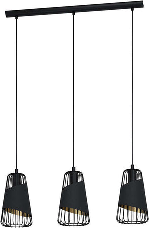 Lampadario-Industrial-Austell-3-Luci-Acciaio-Nero