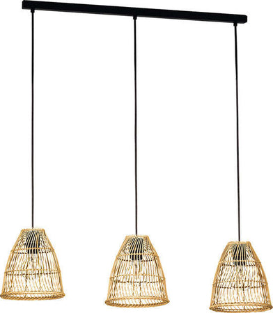Lampadario-Industrial-Ayesgarth-3-Luci-Acciaio-Nero