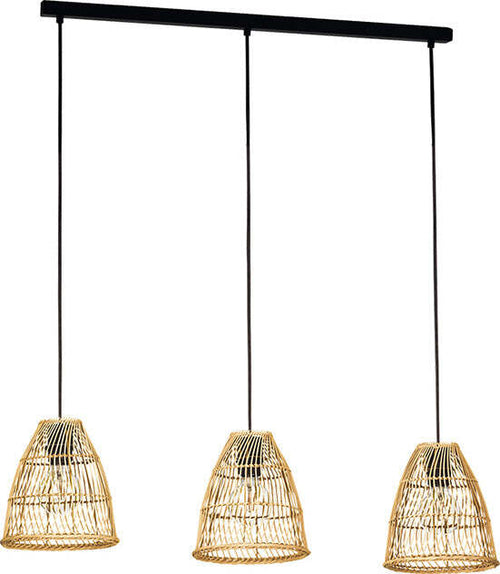 Lampadario-Industrial-Ayesgarth-3-Luci-Acciaio-Nero