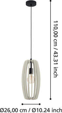 Lampadario-Industrial-Bajazzara-1-Luce-Acciaio-Nero-Diffusore-Grigio