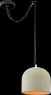 Lampadario-Industrial-Broni-Metallo-Nero-1-Luce-Diffusore-Calcestruzzo-Grigio