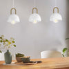 Lampadario-Industrial-Calmanera-3-Luci-Acciaio-Bianco-E-Ottone