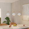 Lampadario-Industrial-Calmanera-3-Luci-Acciaio-Bianco-E-Ottone