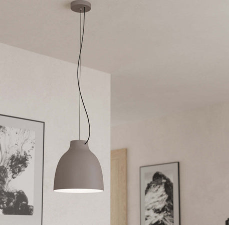 Lampadario-Industrial-Camasca-1-Luce-Acciaio-Grigio-E-Tortora