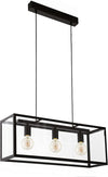 Lampadario-Industrial-Charterhouse-3-Luci-Acciaio-Nero