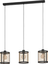 Lampadario-Industrial-Dellow-3-Luci-Acciaio-Nero