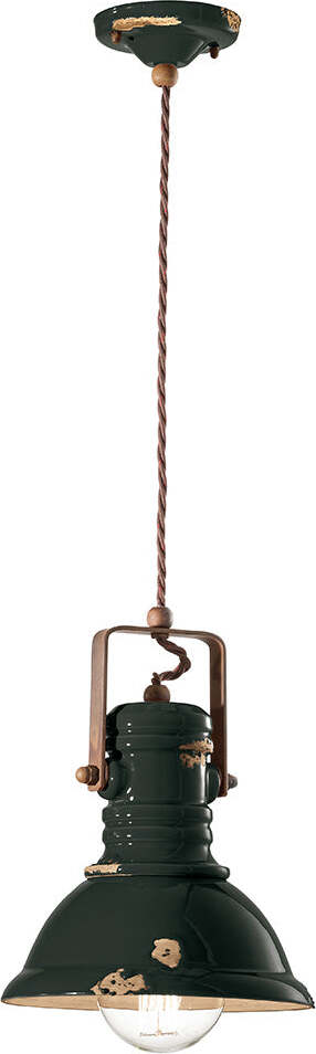 Lampadario-Industrial-Ferro-E-Ceramica-Vintage-Nero-1-Luce-E27-23Cm