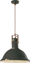 Lampadario-Industrial-Ferro-E-Ceramica-Vintage-Nero-1-Luce-E27-40Cm