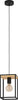Lampadario-Industrial-Libertad-1-Luce-Metallo-Nero-E-Marrone