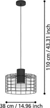 Lampadario-Industrial-Milligan-Medio-1-Luce-Acciaio-Nero-E-Bianco