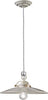 Lampadario-Industrial-Minimal-B&W-Metallo-Smaltato-Bianco-1-Luce-E27-31Cm