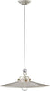 Lampadario-Industrial-Minimal-B&W-Metallo-Smaltato-Bianco-1-Luce-E27-42Cm