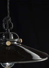 Lampadario-Industrial-Minimal-B&W-Metallo-Smaltato-Nero-1-Luce-E27-31Cm