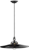 Lampadario-Industrial-Minimal-B&W-Metallo-Smaltato-Nero-1-Luce-E27-42Cm