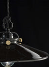 Lampadario-Industrial-Minimal-B&W-Metallo-Smaltato-Nero-1-Luce-E27-42Cm