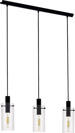 Lampadario-Industrial-Montefino-3-Luci-Acciaio-Nero