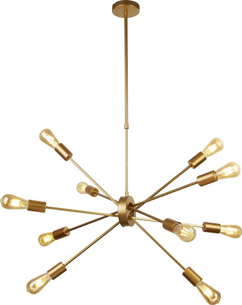 Lampadario-Industrial-Nordico-Alfa-Acciaio-Oro-10-Luci-E27