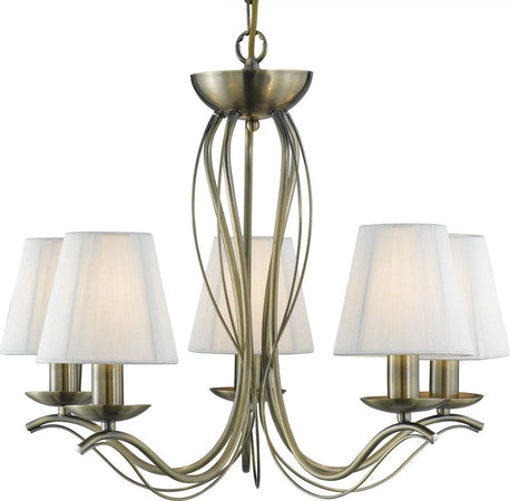 Lampadario-Industrial-Nordico-Andretti-Acciaio-Ottone-5-Luci-E14