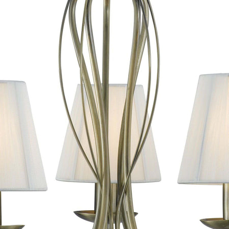 Lampadario-Industrial-Nordico-Andretti-Acciaio-Ottone-5-Luci-E14