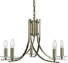 Lampadario-Industrial-Nordico-Ascona-Acciaio-Ottone-Vetro-5-Luci-E14