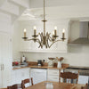 Lampadario-Industrial-Nordico-Ascot-Acciaio-Ottone-6-Luci-E14