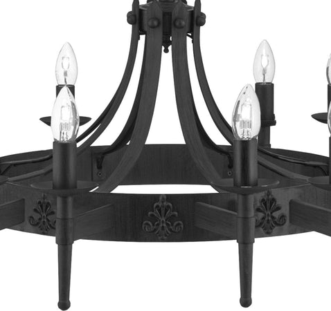 Lampadario-Industrial-Nordico-Cartwheel-Ii-Ferro-Nero-12-Luci-E14