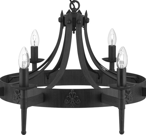 Lampadario-Industrial-Nordico-Cartwheel-Ii-Ferro-Nero-8-Luci-E14