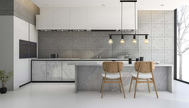 Lampadario-Industrial-Nordico-Danza-Acciaio-Nero-4-Luci-E27