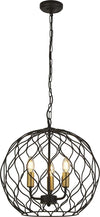 Lampadario-Industrial-Nordico-Finezza-Acciaio-Nero-Oro-3-Luci-E14