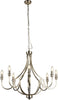 Lampadario-Industrial-Nordico-Loggia-Acciaio-Argento-8-Luci-E14
